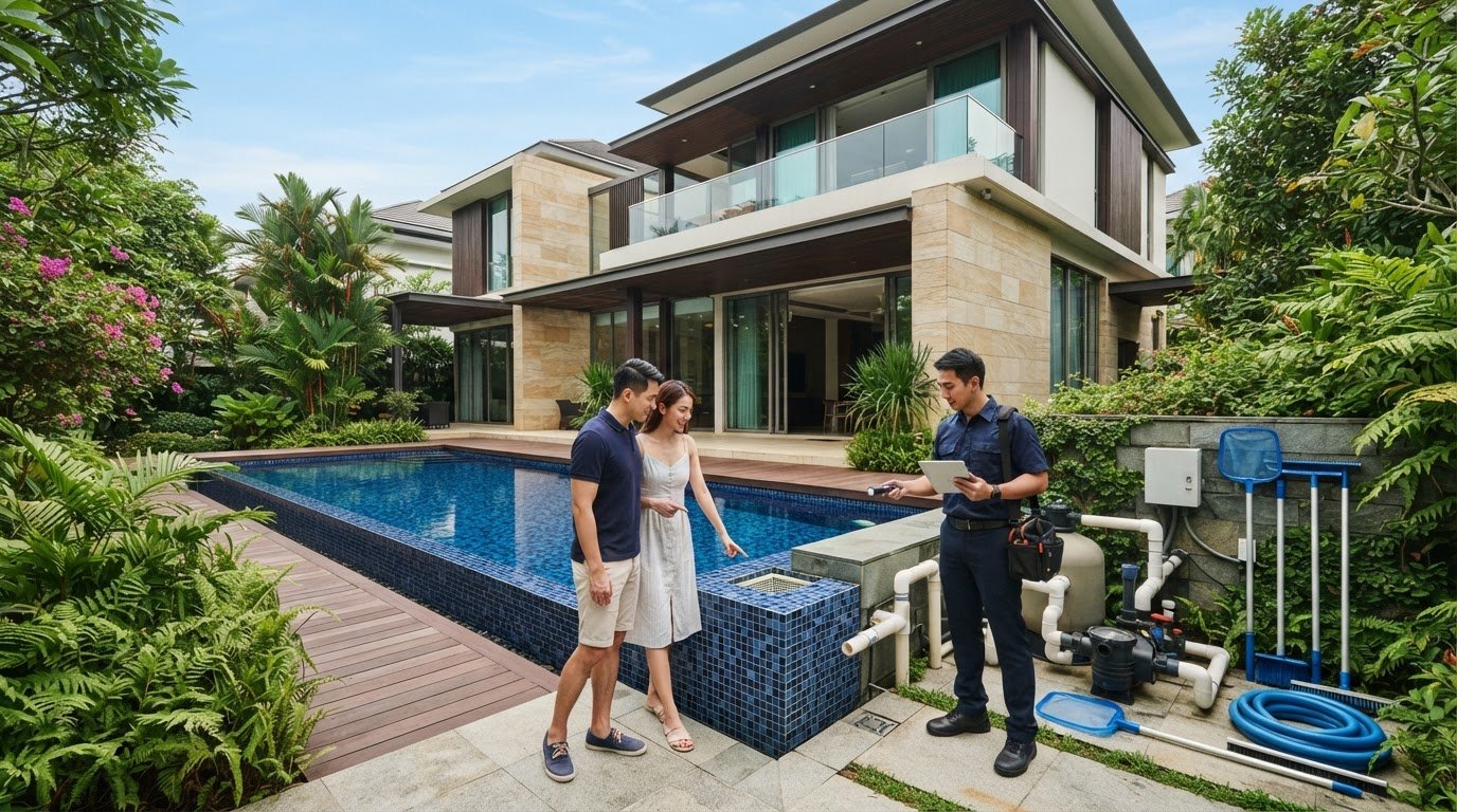 Buying Landed Property with a Pool in Singapore: A Buyer’s Guide
